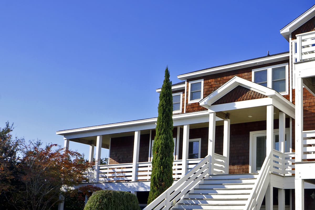 The exterior of the Two Dreams in-patient residential house